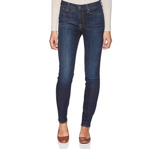 7 For All Mankind Skinny Jeans Medium Wash Size 25